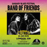 AGMP presents January Blues Fest: Band of Friends + The Stumble Sunday 4 January 2026