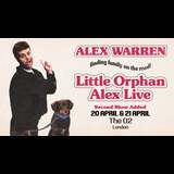 Alex Warren Monday 20 and Tuesday 21 April 2026