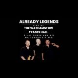 Already Legends Saturday 20 September 2025