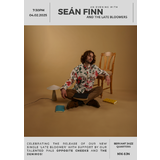 An Evening with Seán Finn and the Late Bloomers Tuesday 4 February 2025