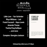 Bushwick Book Club: London Chapter Wednesday 6 November 2024