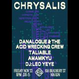 Chrysalis 3 ~ Friday night take over Friday 22 November 2024