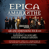 Epica & Amaranthe Saturday 24 January 2026