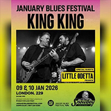 KING KING + LITTLE ODETTA Friday 9 January 2026