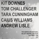 Kit Downes/Tom Challenger/Tara Cunningham/Caius Williams/Andrew Lisle Wednesday 3 July 2024