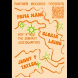 Papis Mané + Gloria Laing + Jonny P Taylor Thursday 14 November 2024