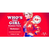 Who’s That Girl - Inside The Groove Madonna Party Friday 5 July 2024