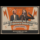 Brian Clemens Jazz Orchestra featuring Francesca Confortini Wednesday 18 September 2024