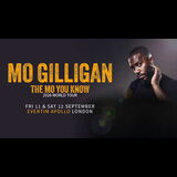 Mo Gilligan Friday 11 and Saturday 12 September 2026
