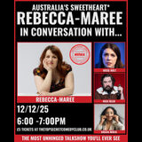 Rebecca Maree: In Conversation with Shazia Mirza, Nick Helm & Rosie Holt Friday 12 December 2025